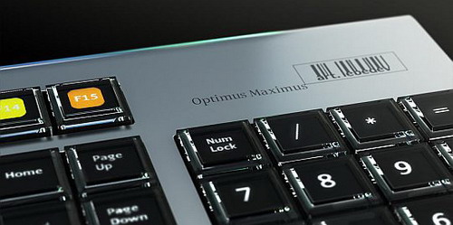Фото клавиатура Optimus дизайн студия Артемия Лебедева