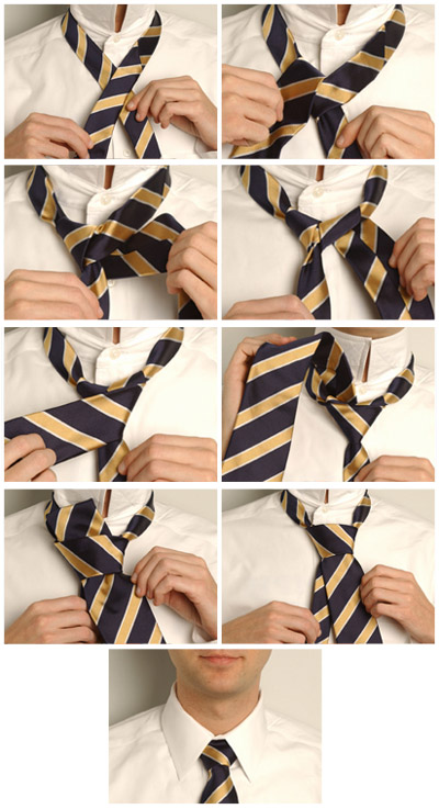 Фото как научиться завязывать галстук модно завязыть галстук способы завязывания завезать галстука 