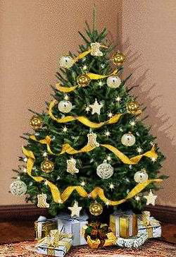 Фото Новый год 2008: Готовь синюю мишуру и золотые елки. Монохромная елка